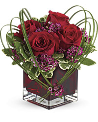 Red | Sweet Thoughts Bouquet With Red Roses | Same Day Flower Delivery by Teleflora