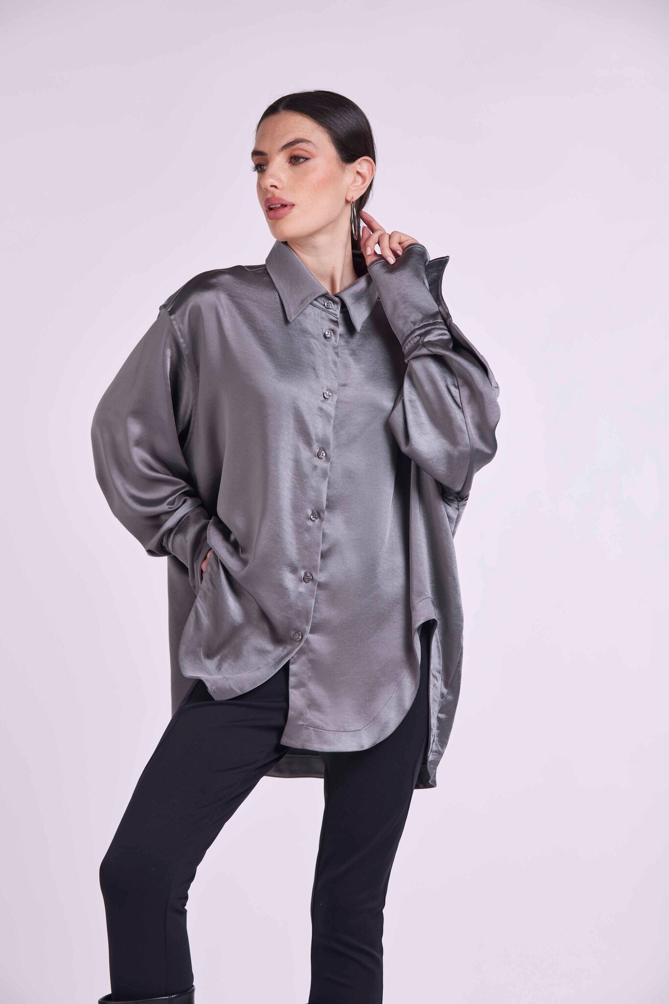 Satin shirt