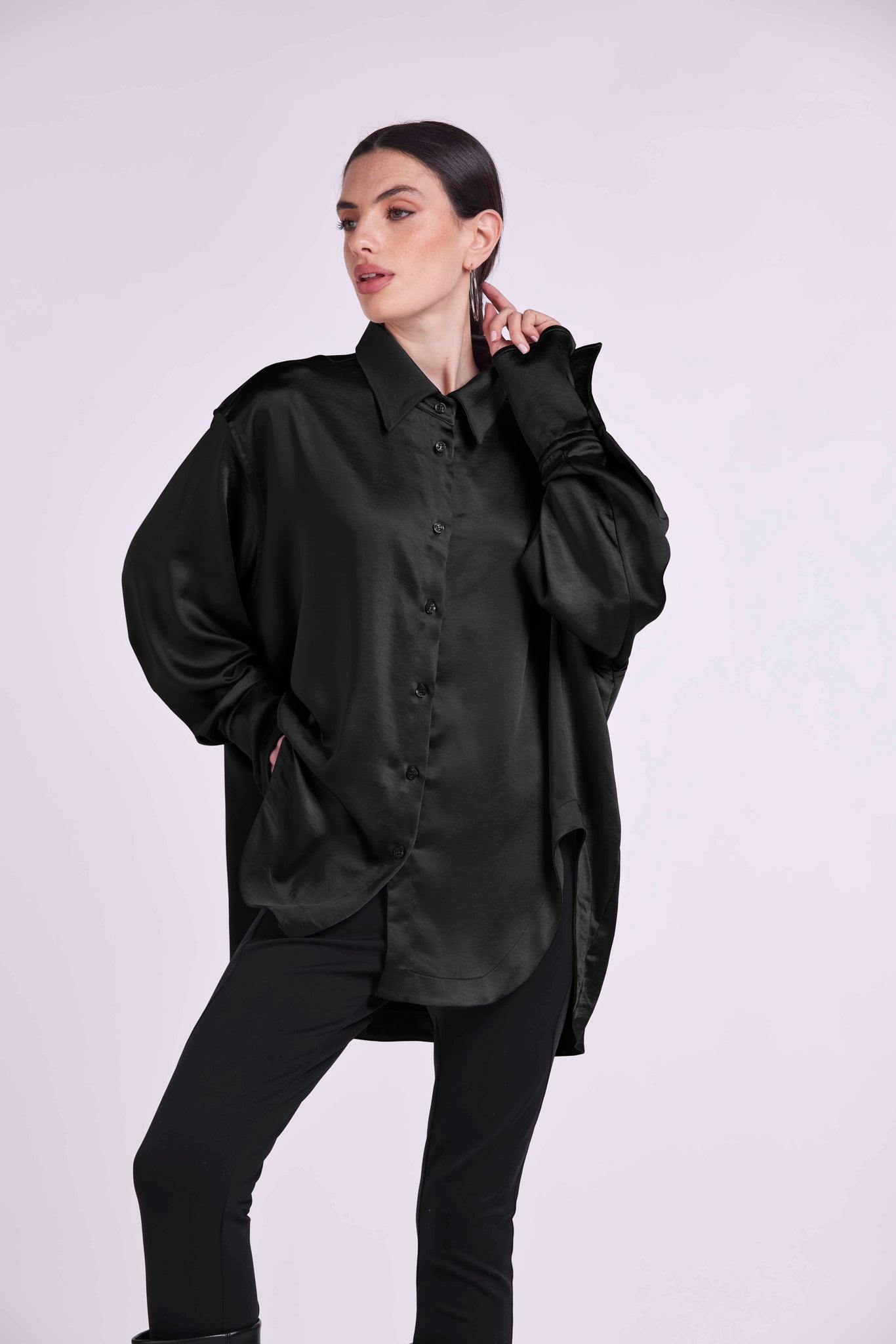 Satin shirt