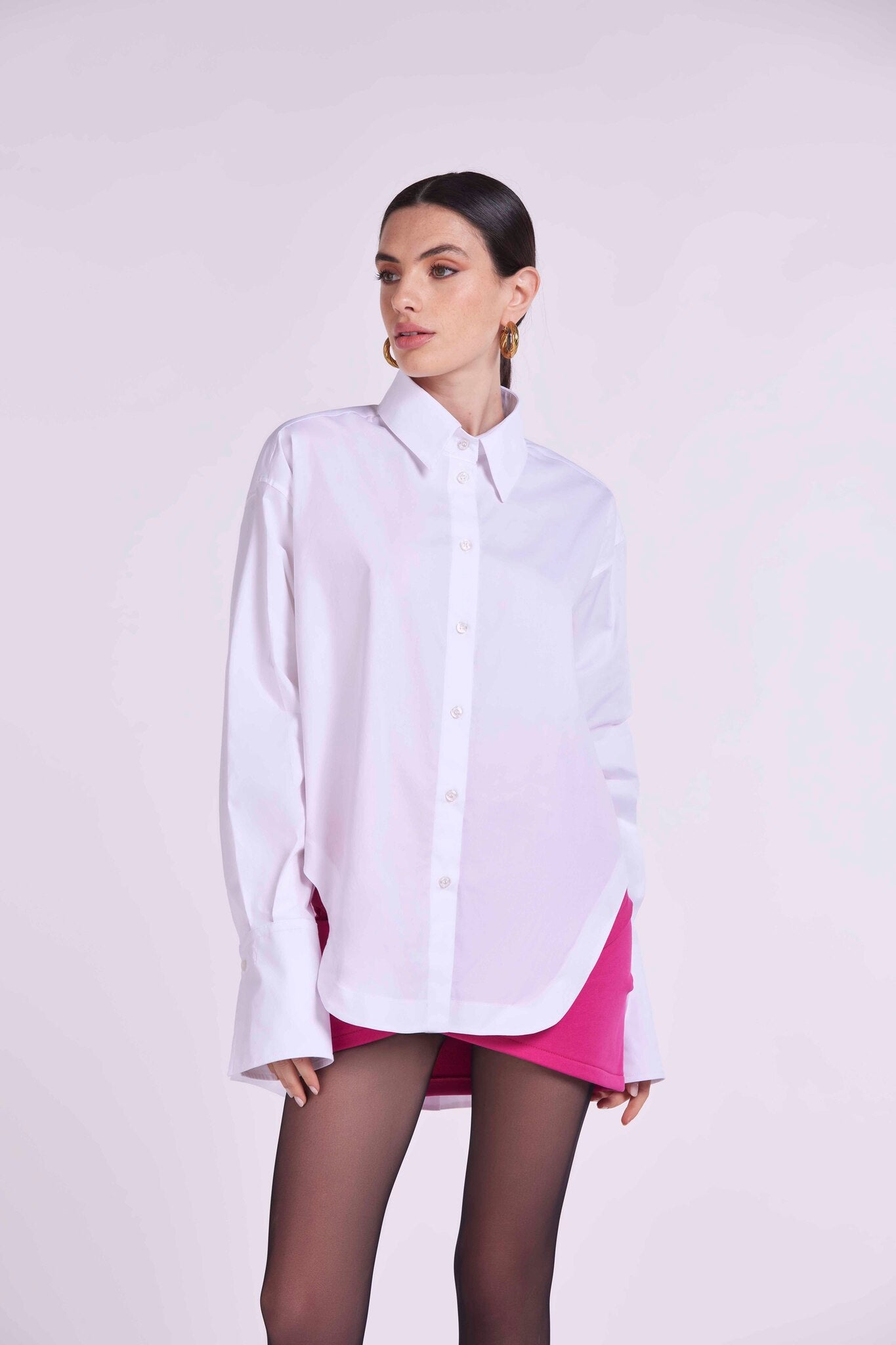 Shirt in popeline
