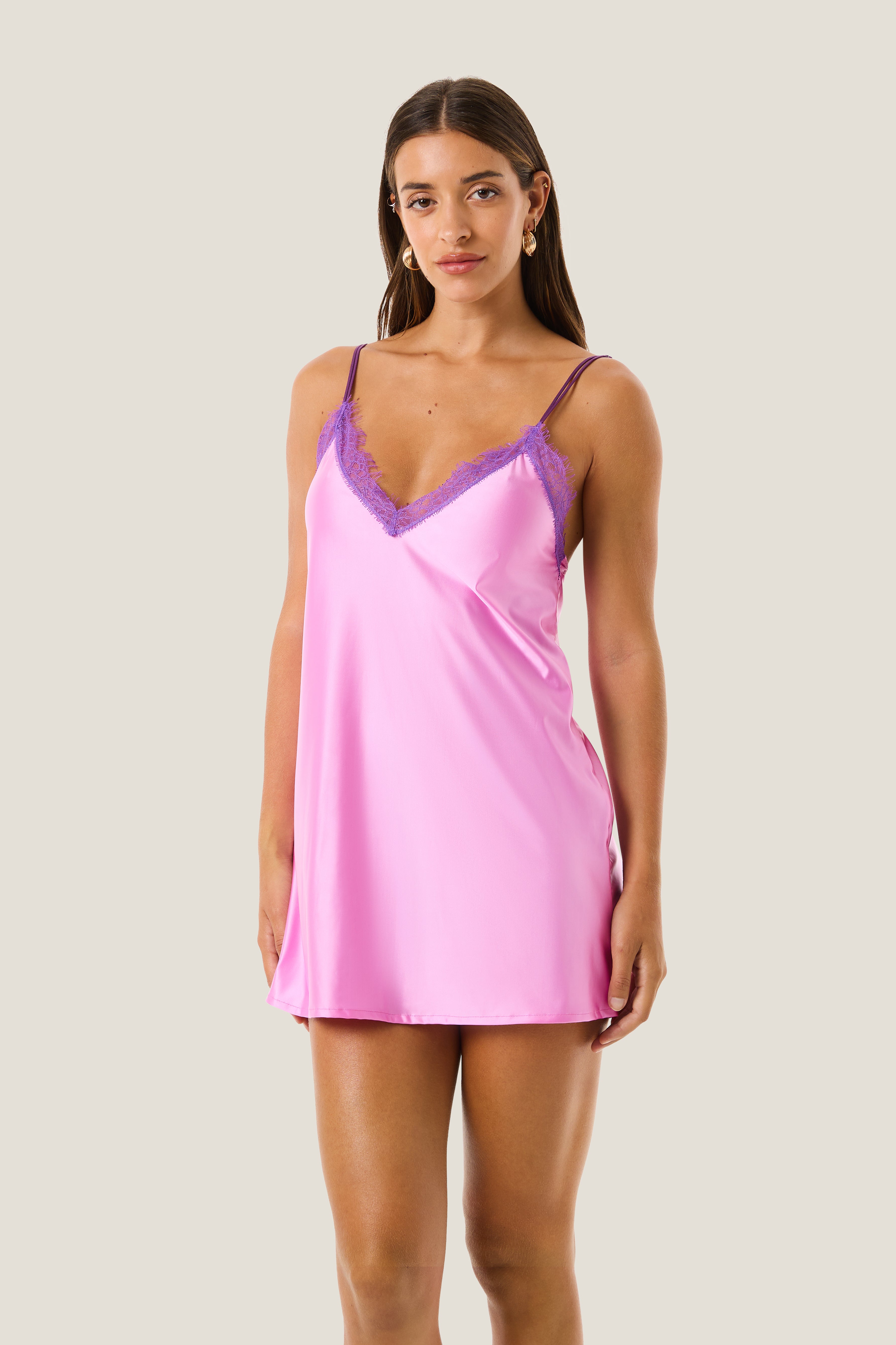 SHORT DRESS SENSUAL COLOR LINGERIE
