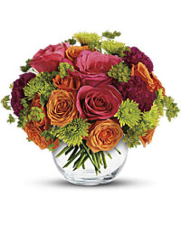Smile For Me Bouquet | Roses | Same Day Flower Delivery | Multi-Colored | Teleflora