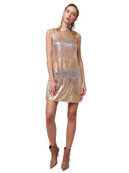 STARDUST SEQUIN SHIFT DRESS