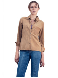 SWEET SURRENDER SUEDE SHIRT
