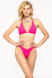 Triangle bikini and slip SILKY COLOURFUL