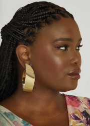 Twisted Hoop Earrings
