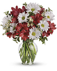 White | Mixed Bouquets | Dancing In Daisies Bouquet | Same Day Flower Delivery by Teleflora
