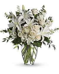 White | Mixed Bouquets | Dreams From The Heart Bouquet | Same Day Flower Delivery by Teleflora