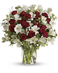 White | Mixed Bouquets | Endless Romance Bouquet | Same Day Flower Delivery by Teleflora