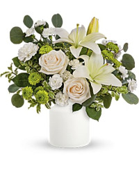 White | Mixed Bouquets | Eternally Elegant Bouquet | Same Day Flower Delivery by Teleflora