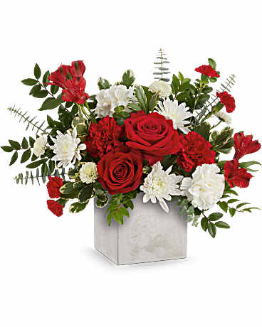 White | Mixed Bouquets | Loves Me Bouquet | Same Day Flower Delivery by Teleflora
