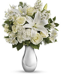 White | Mixed Bouquets | Shimmering White Bouquet | Same Day Flower Delivery by Teleflora
