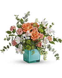 White | Mixed Bouquets | Sunset Splash Bouquet | Same Day Flower Delivery by Teleflora