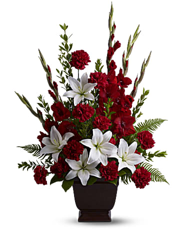 White | Mixed Bouquets | Tender Tribute | Same Day Flower Delivery by Teleflora