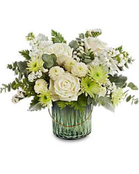 White | Mixed Bouquets | Tranquil Serenity Bouquet | Same Day Flower Delivery by Teleflora