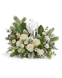 White | Roses | Light Of Love Bouquet | Same Day Flower Delivery by Teleflora