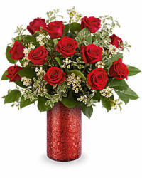White | Roses | Love Spark Bouquet | Same Day Flower Delivery by Teleflora