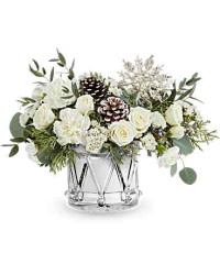 White | Roses | Sparkling Wishes Bouquet | Same Day Flower Delivery by Teleflora