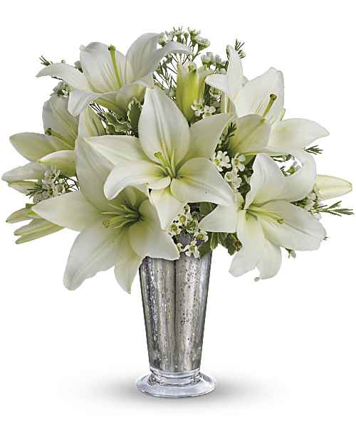 White | Lilies | Written In The Stars Bouquet | Same Day Flower Delivery by Teleflora