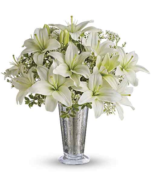 White | Lilies | Written In The Stars Bouquet | Same Day Flower Delivery by Teleflora