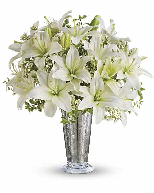 White | Lilies | Written In The Stars Bouquet | Same Day Flower Delivery by Teleflora