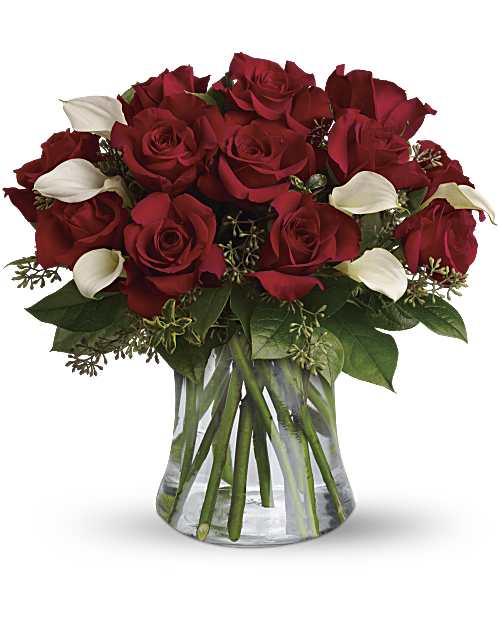 White | Mixed Bouquets | Be Still My Heart | Same Day Flower Delivery by Teleflora