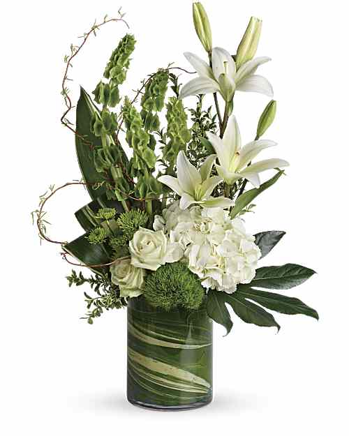 White | Mixed Bouquets | Botanical Beauty Bouquet | Same Day Flower Delivery by Teleflora