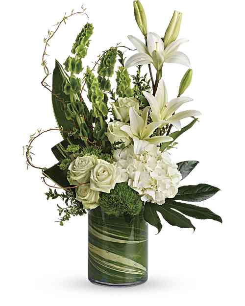 White | Mixed Bouquets | Botanical Beauty Bouquet | Same Day Flower Delivery by Teleflora