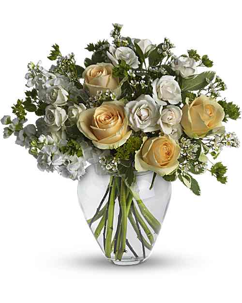 White | Mixed Bouquets | Celestial Love Bouquet | Same Day Flower Delivery by Teleflora