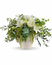White | Mixed Bouquets | Cloud Petals Bouquet | Same Day Flower Delivery by Teleflora
