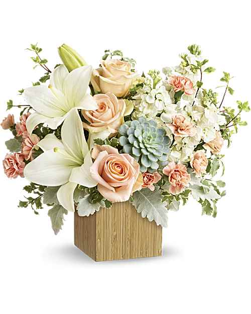 White | Mixed Bouquets | Desert Sunrise Bouquet | Same Day Flower Delivery by Teleflora