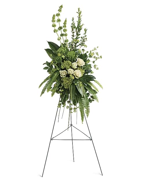 White | Mixed Bouquets | Forever At Peace Spray | Same Day Flower Delivery by Teleflora