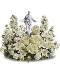 White | Mixed Bouquets | Forever Faithful Bouquet | Same Day Flower Delivery by Teleflora