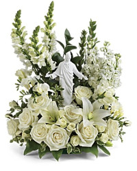 White | Mixed Bouquets | Garden Of Serenity Bouquet | Same Day Flower Delivery by Teleflora
