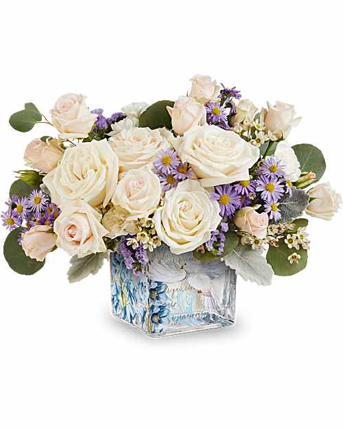 White | Mixed Bouquets | Garden Whisper Bouquet | Same Day Flower Delivery by Teleflora
