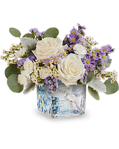 White | Mixed Bouquets | Garden Whisper Bouquet | Same Day Flower Delivery by Teleflora