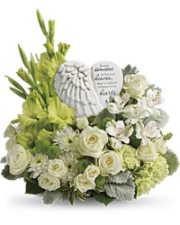 White | Mixed Bouquets | Hearts In Heaven Bouquet | Same Day Flower Delivery by Teleflora