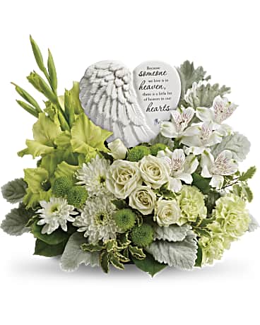 White | Mixed Bouquets | Hearts In Heaven Bouquet | Same Day Flower Delivery by Teleflora