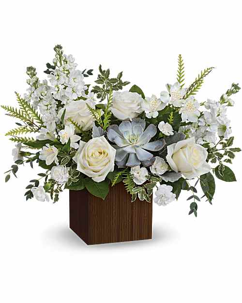 White | Mixed Bouquets | Just Breathe Bouquet | Same Day Flower Delivery by Teleflora
