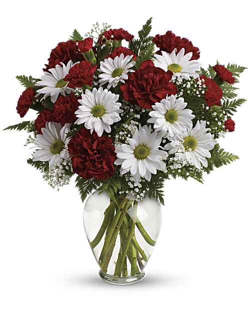 White | Mixed Bouquets | Kindest Heart Bouquet | Same Day Flower Delivery by Teleflora