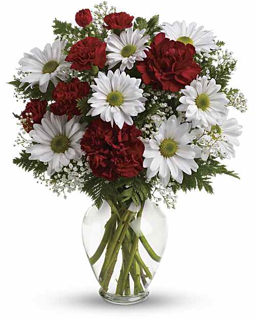 White | Mixed Bouquets | Kindest Heart Bouquet | Same Day Flower Delivery by Teleflora