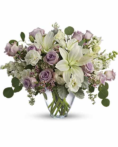White | Mixed Bouquets | Lovely Luxe Bouquet | Same Day Flower Delivery by Teleflora