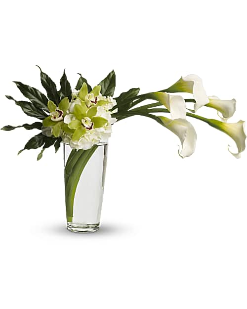 White | Mixed Bouquets | Moondance | Same Day Flower Delivery by Teleflora