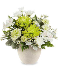 White | Mixed Bouquets | Peaceful Petals Bouquet | Same Day Flower Delivery by Teleflora