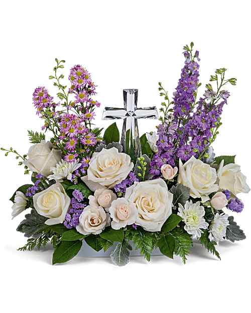 White | Mixed Bouquets | Poised With Love Bouquet | Same Day Flower Delivery by Teleflora