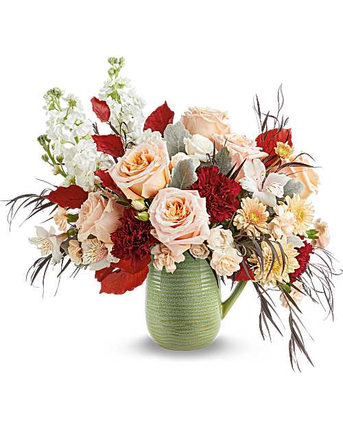 White | Mixed Bouquets | Pour It On Bouquet | Same Day Flower Delivery by Teleflora