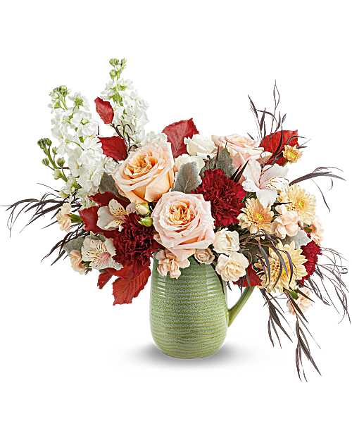 White | Mixed Bouquets | Pour It On Bouquet | Same Day Flower Delivery by Teleflora