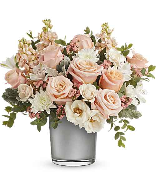 White | Mixed Bouquets | Radiant Blossoms Bouquet | Same Day Flower Delivery by Teleflora