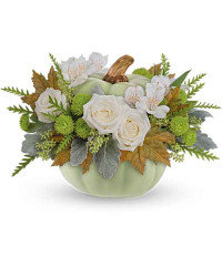 White | Mixed Bouquets | Serenity Sage Bouquet | Same Day Flower Delivery by Teleflora