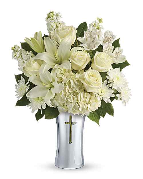 White | Mixed Bouquets | Shining Spirit Bouquet | Same Day Flower Delivery by Teleflora